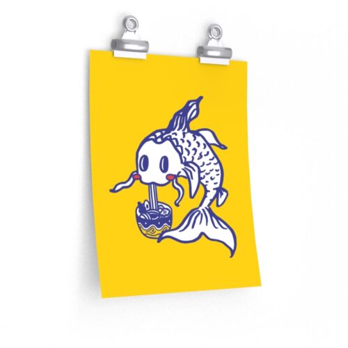 Noodle Koi Premium Matte Vertical Posters