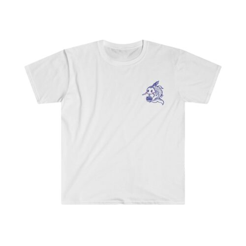 Plain Corner Noodle Koi Cotton Tee