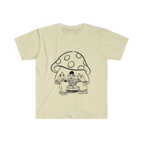 Fruitful Frogs Outline Cotton Tee