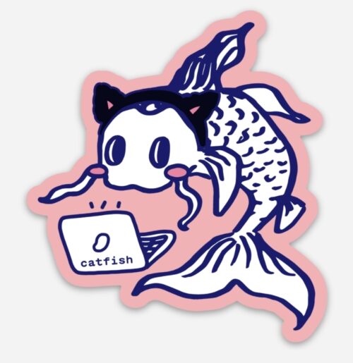 Catfish Sticker