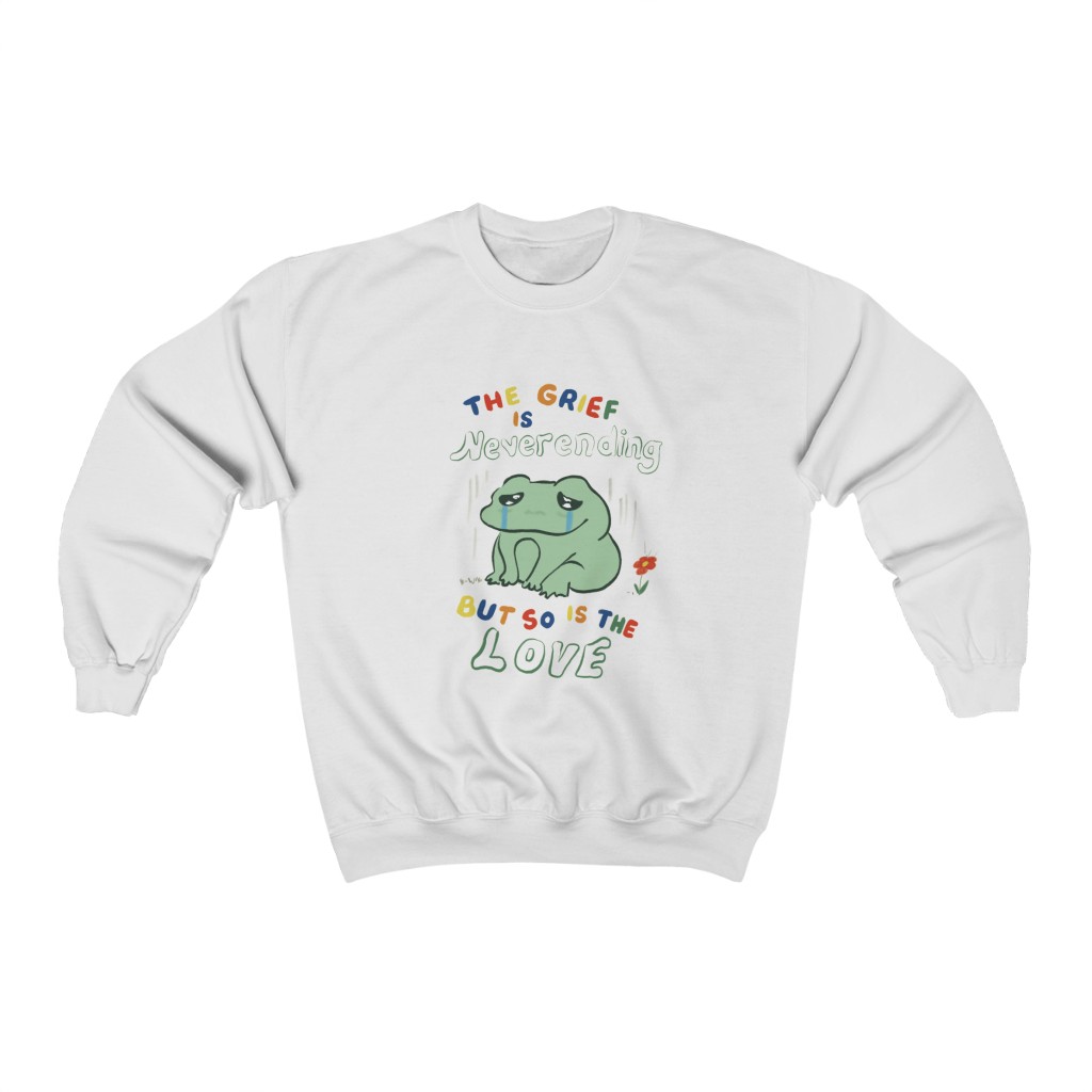 Neverending Love Frog Crewneck Sweatshirt