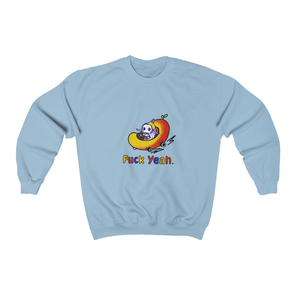 Fuck Yeah Koi Mangomobile Crewneck Sweatshirt - Image 5