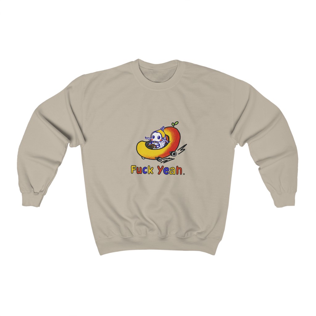 Fuck Yeah Koi Mangomobile Crewneck Sweatshirt - Image 2