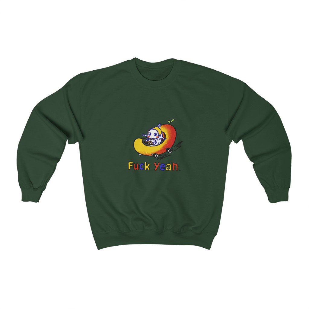 Fuck Yeah Koi Mangomobile Crewneck Sweatshirt - Image 4
