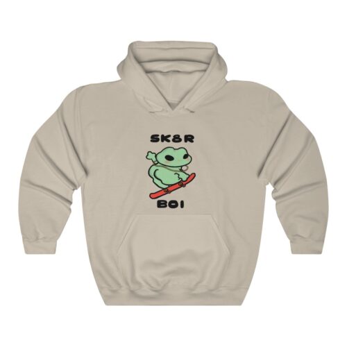 Skater Boi Frog Hoodie