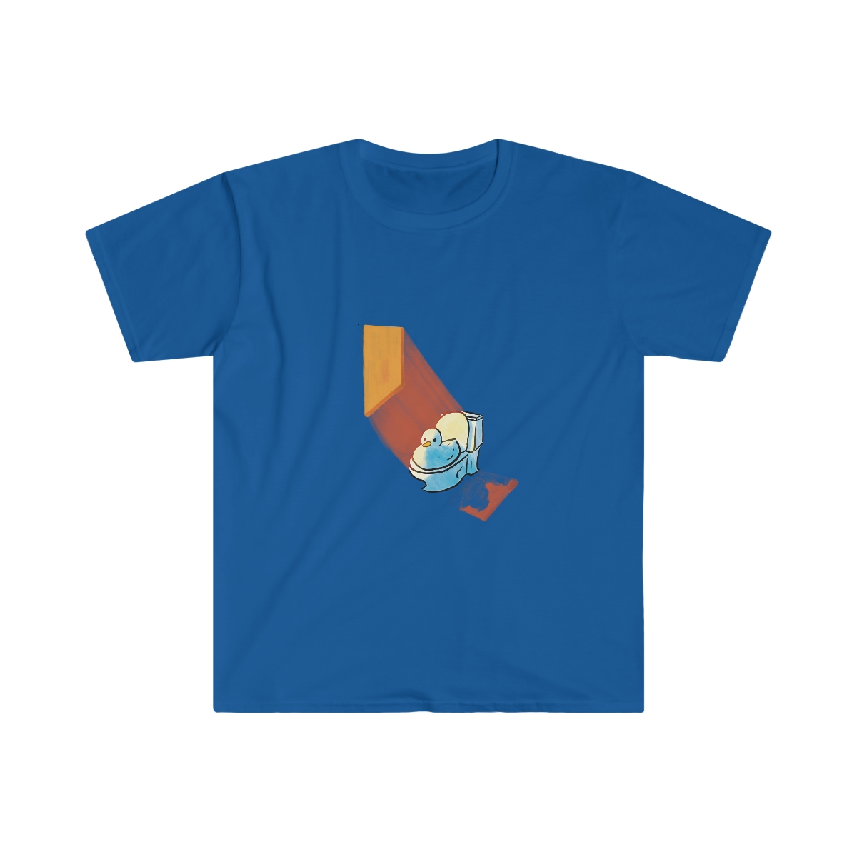 Duck On a Toilet T Shirt - Image 6