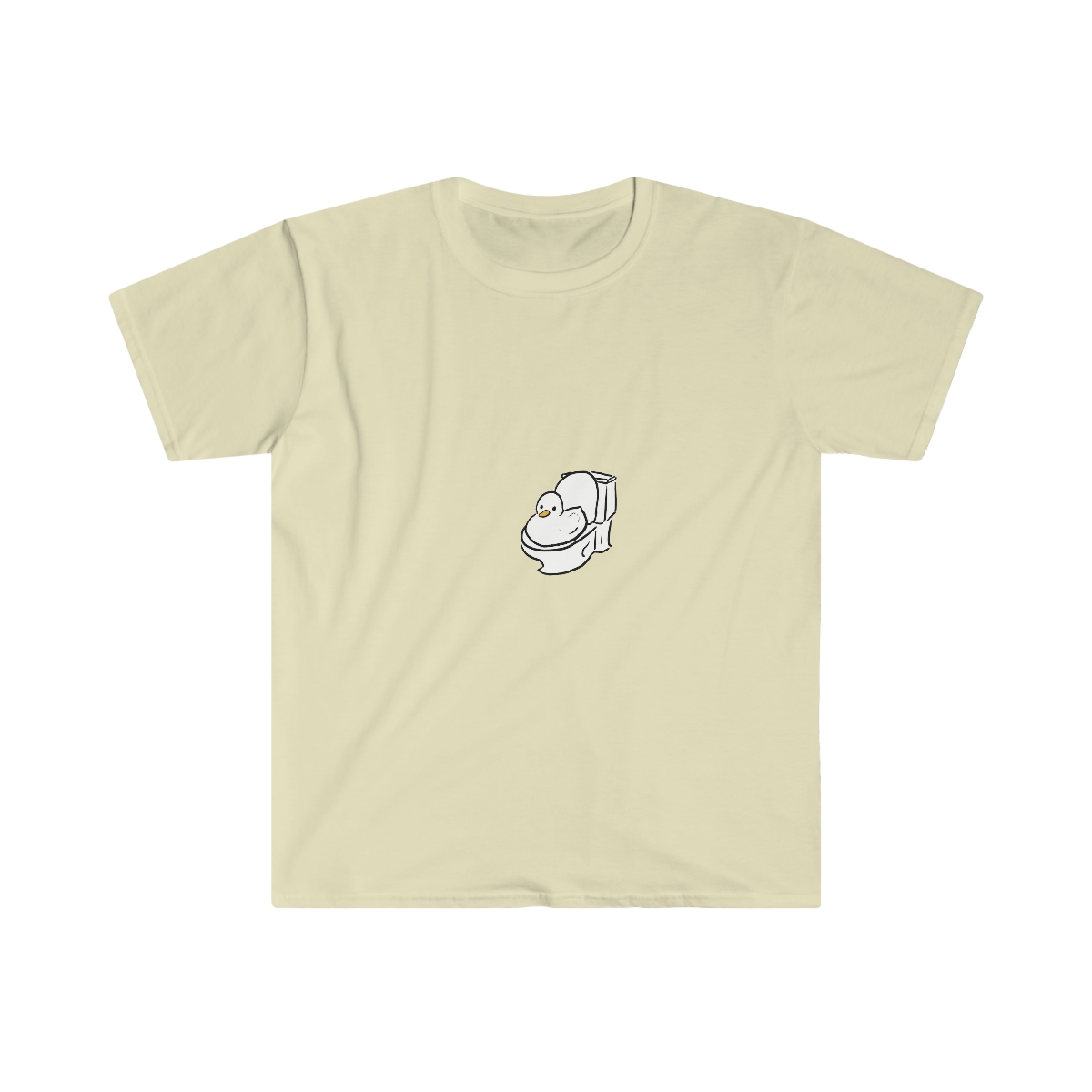 Duck On a Toilet T Shirt - Image 4