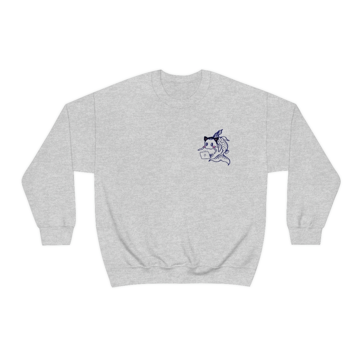 Catfish Koi Crewneck Sweatshirt - Image 19