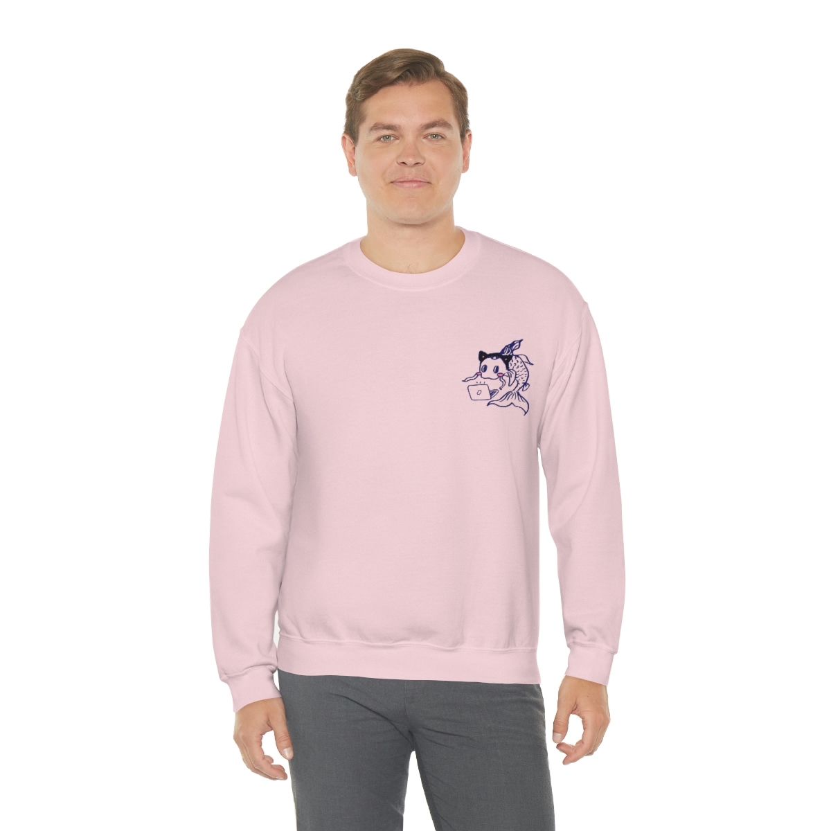Catfish Koi Crewneck Sweatshirt - Image 5
