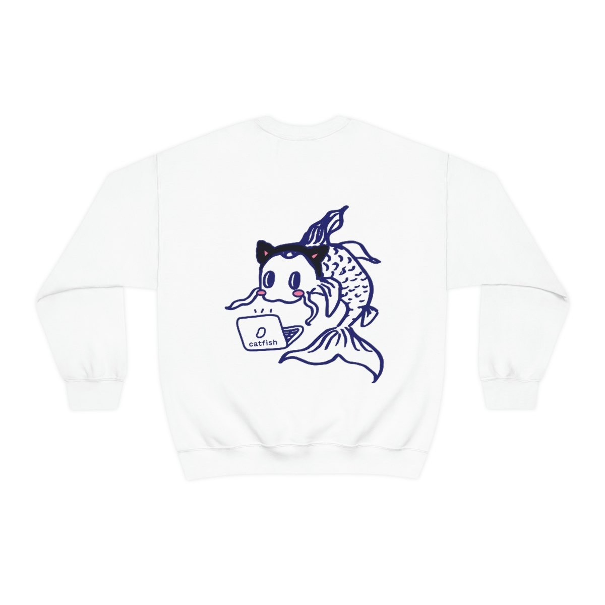 Catfish Koi Crewneck Sweatshirt - Image 11
