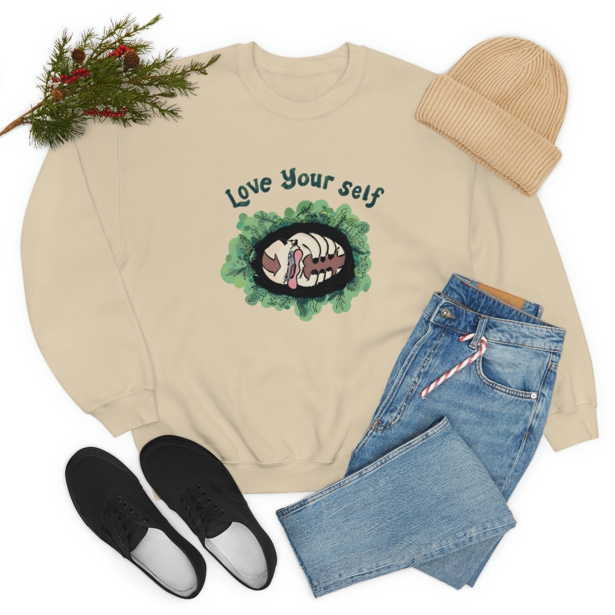 Love Yourself Appa Crewneck Sweatshirt - Image 7