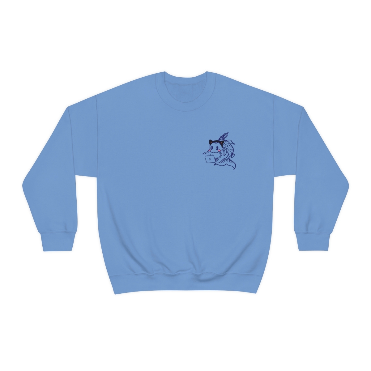 Catfish Koi Crewneck Sweatshirt - Image 46