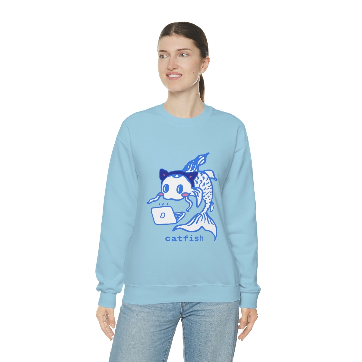 Catfish Crewneck Sweatshirt - Image 21