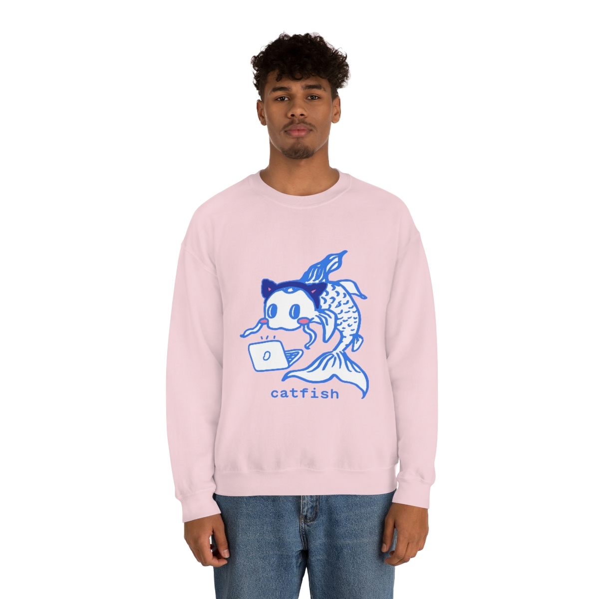 Catfish Crewneck Sweatshirt - Image 3