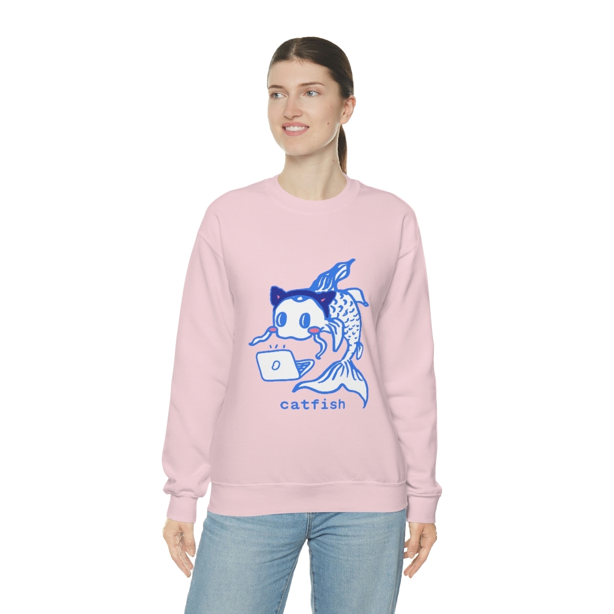 Catfish Crewneck Sweatshirt - Image 5