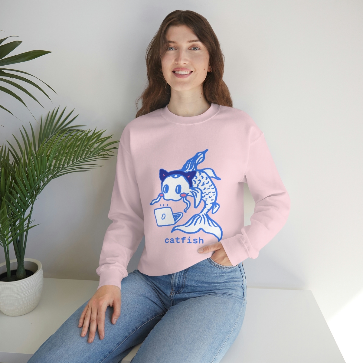 Catfish Crewneck Sweatshirt - Image 6