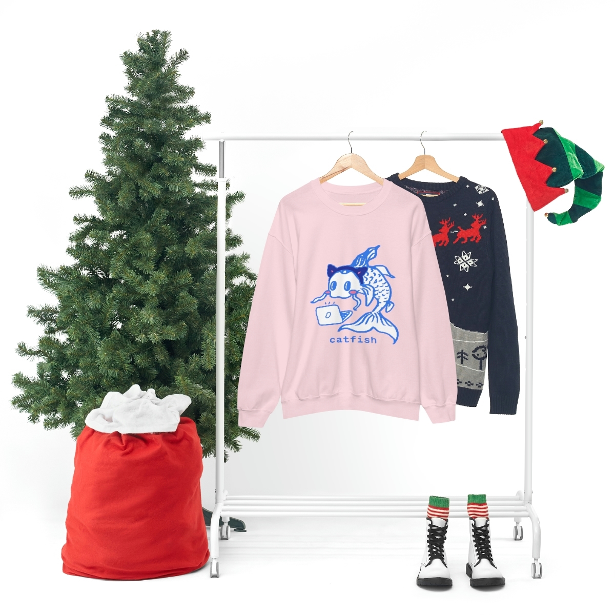 Catfish Crewneck Sweatshirt - Image 8