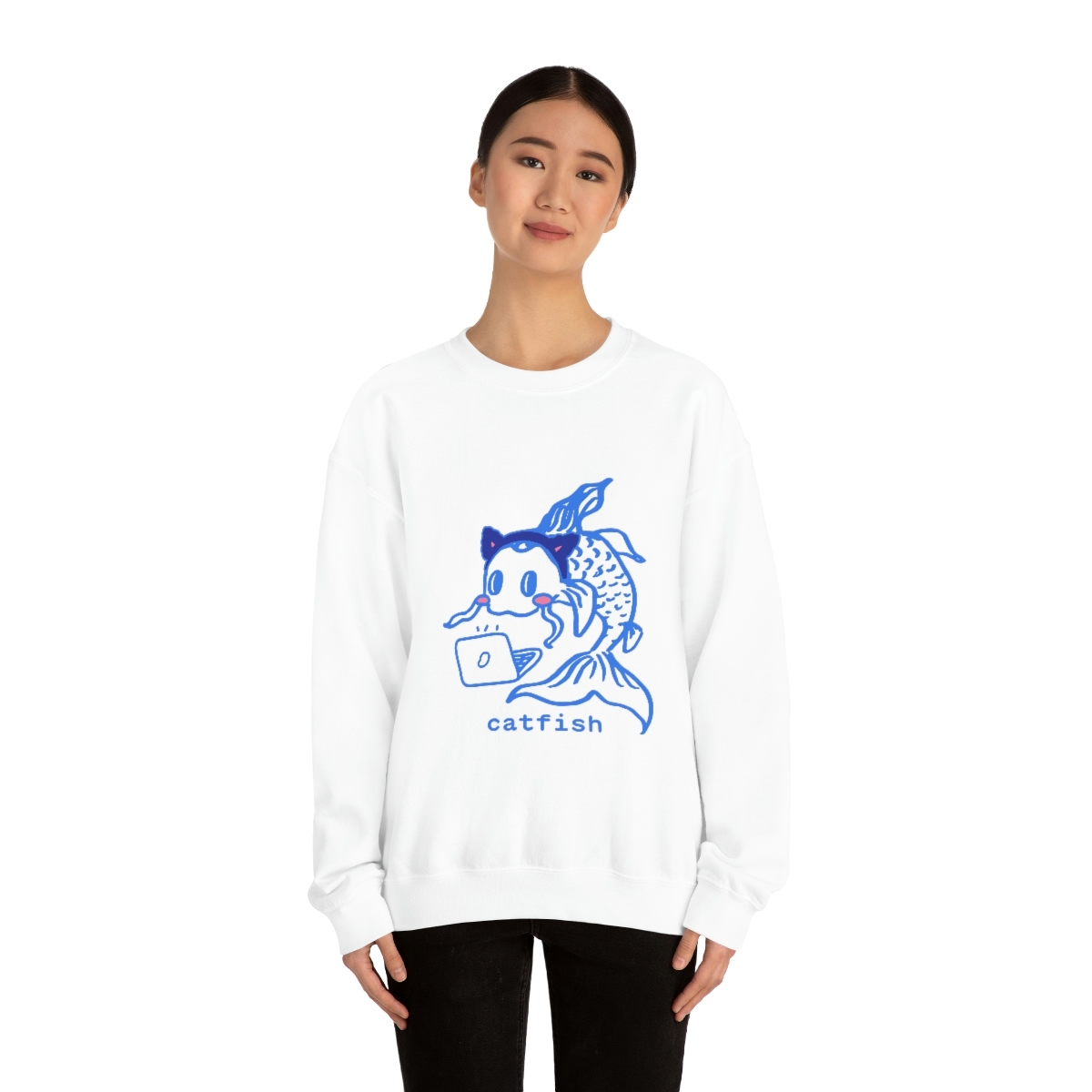 Catfish Crewneck Sweatshirt - Image 10