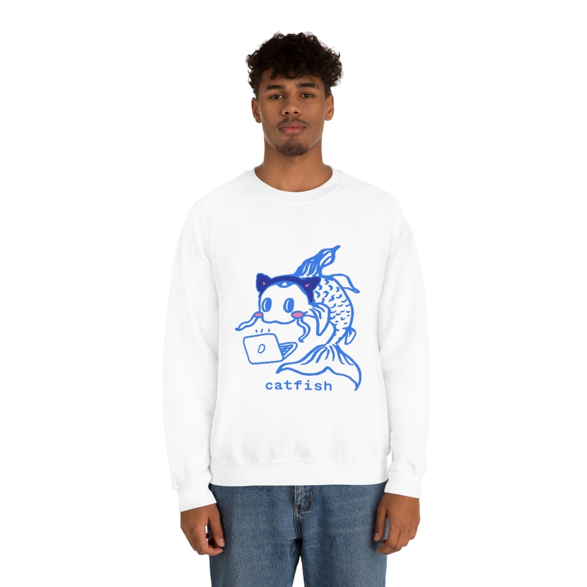 Catfish Crewneck Sweatshirt - Image 11
