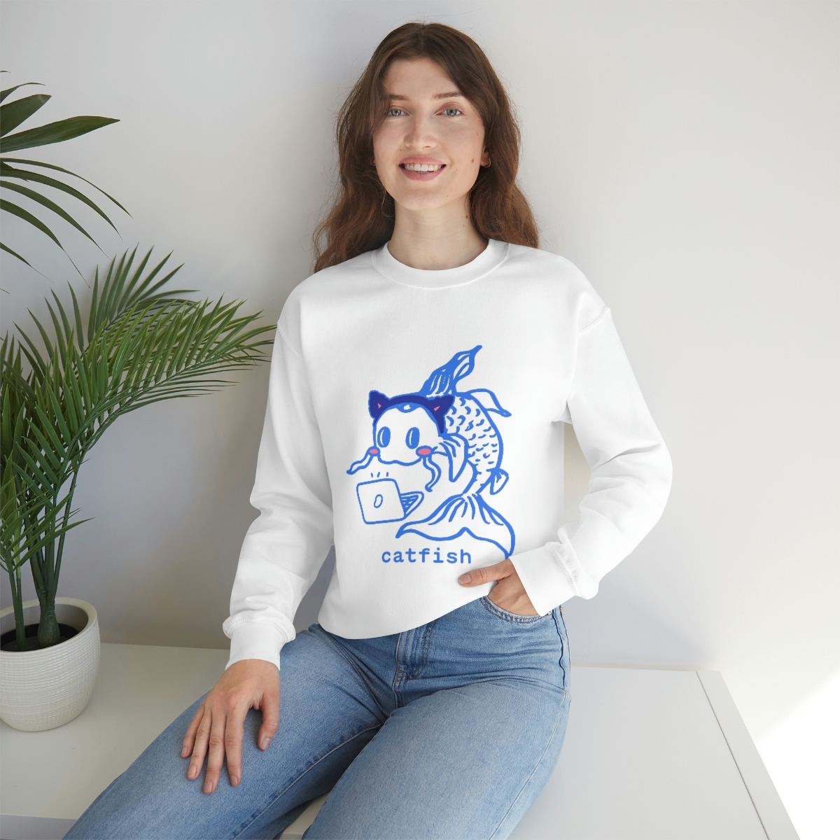 Catfish Crewneck Sweatshirt - Image 14