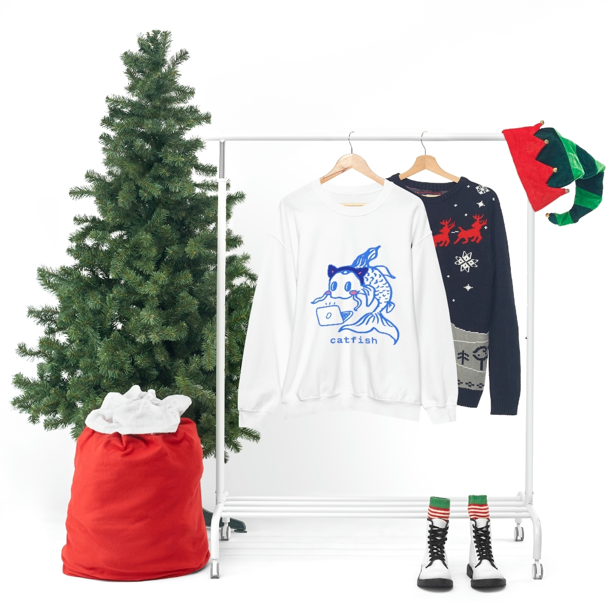 Catfish Crewneck Sweatshirt - Image 16