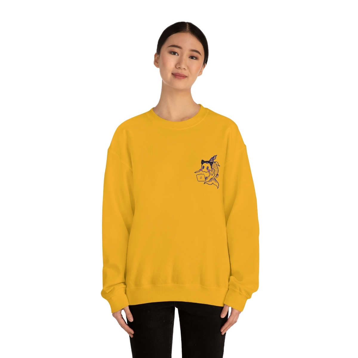 Catfish Koi Crewneck Sweatshirt - Image 30