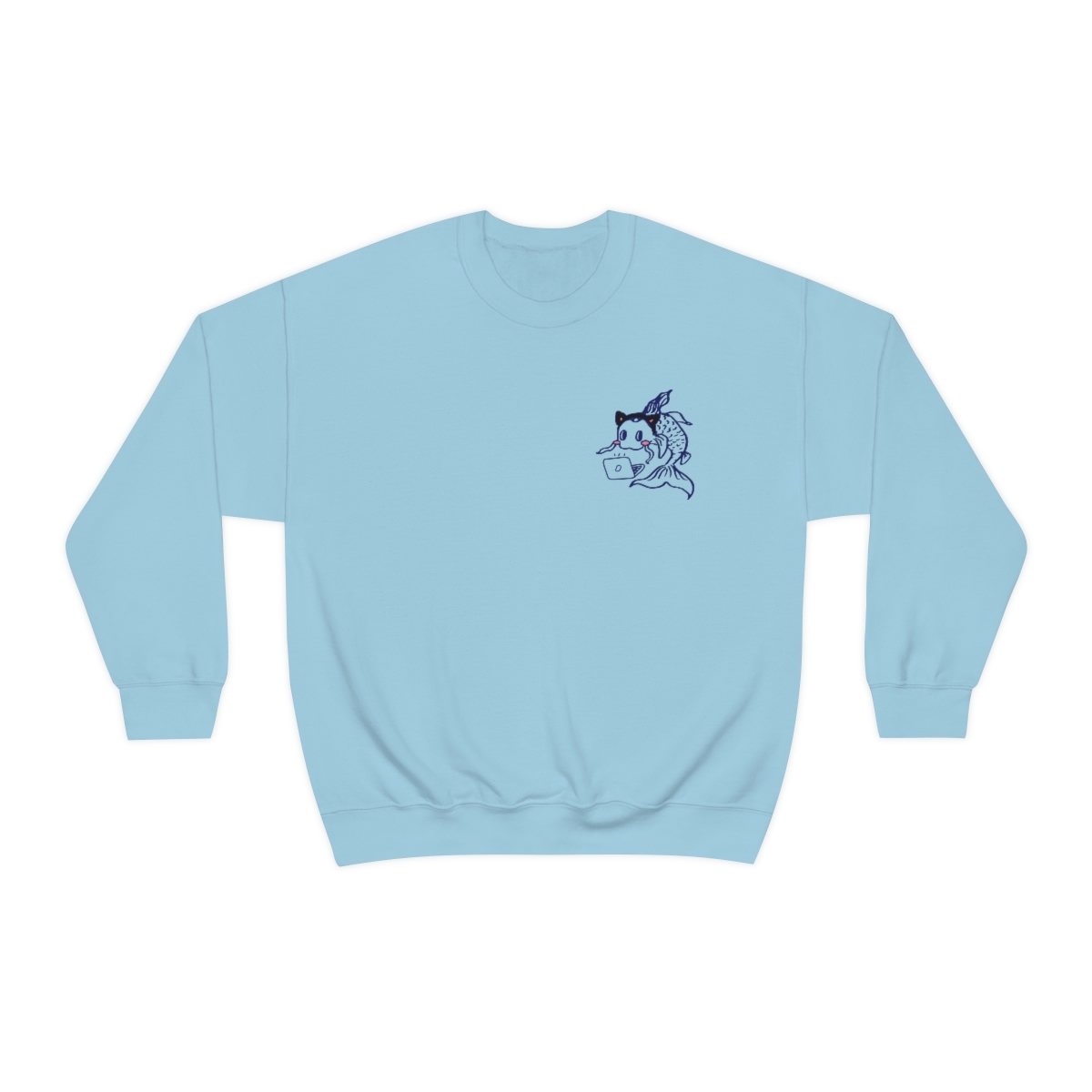Catfish Koi Crewneck Sweatshirt - Image 37