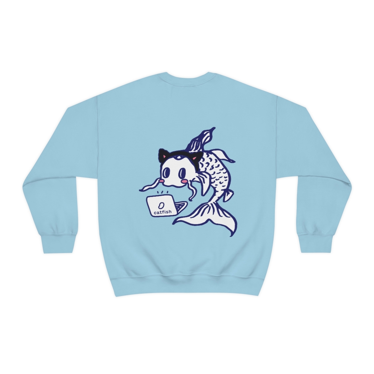 Catfish Koi Crewneck Sweatshirt - Image 38