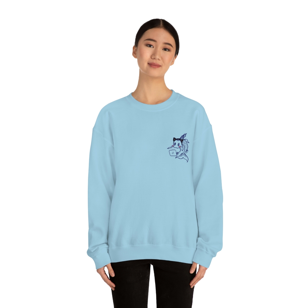Catfish Koi Crewneck Sweatshirt - Image 39