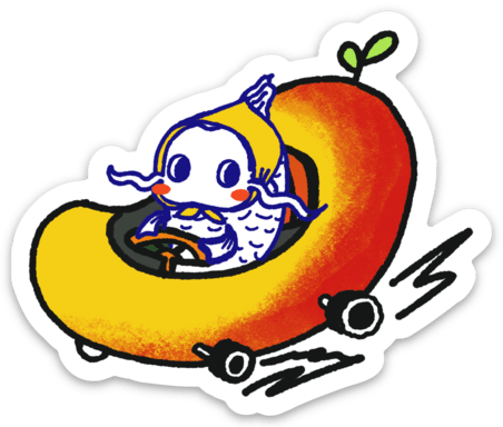 Mangomobile sticker
