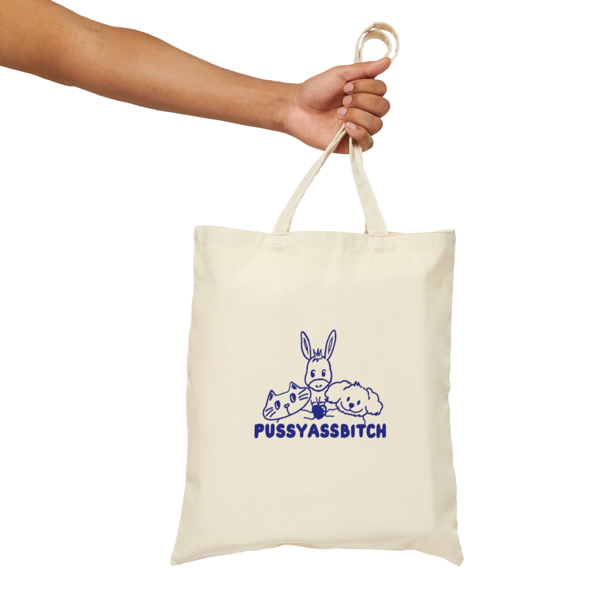 Pussy Ass Bitch Tote Bag - Image 5