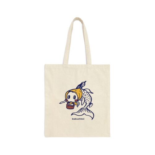 Plain Babushkoi Canvas Tote Bag