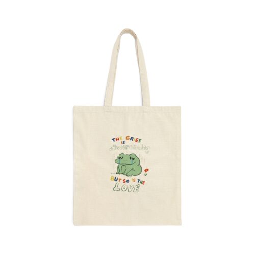 Neverending Love & Grief Frog Tote
