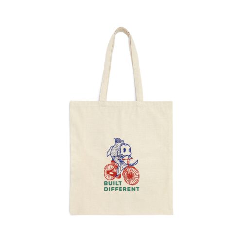 Built Different Canvas Tote Bag